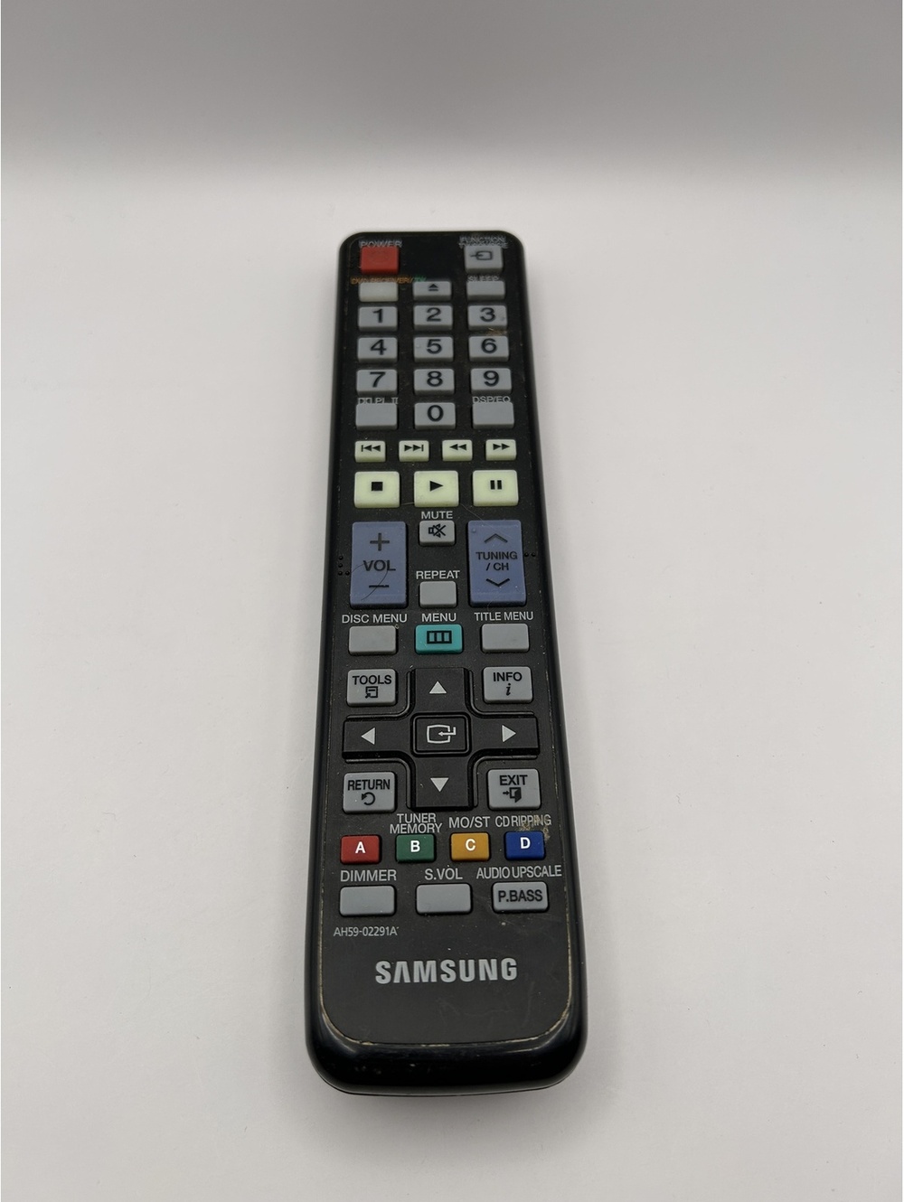 Samsung AH59-02291A DVD Receiver TV Remote Used